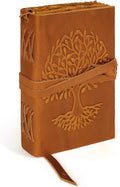 LUXEORIA Tree Of Life Leather Journal by Luxeoria