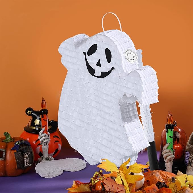 Aoriher Halloween Ghost Piñata Spooky White Ghost Piñata - Image 5