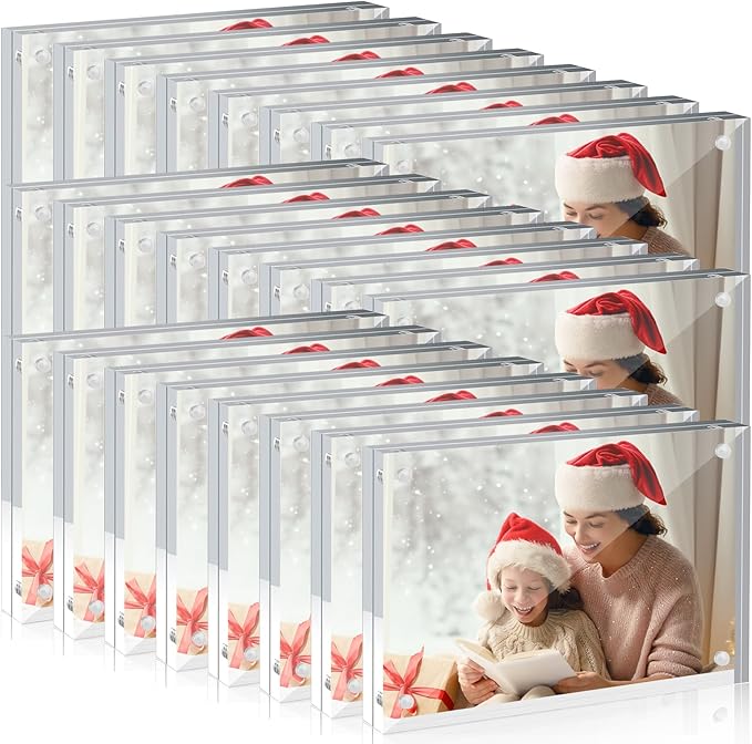 24 Pcs 4x6 Acrylic Picture Frames by Airsnigi