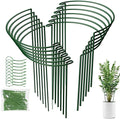 12 Pack Tall Snake Plant Support Stakes, Plant Cage Ring Support by Unknown