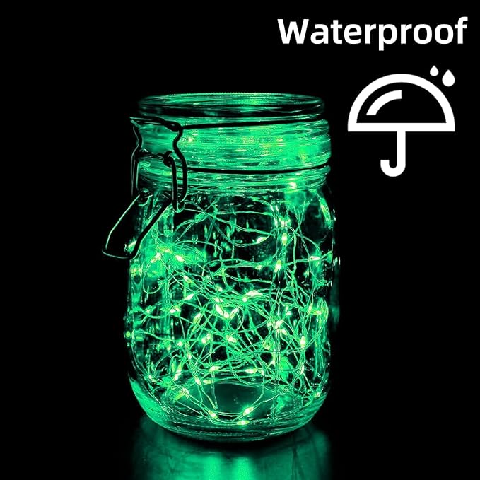 LAMPHOME 6 Pack St Patrick's Day Fairy Lights Battery Operated String Lights - Image 4