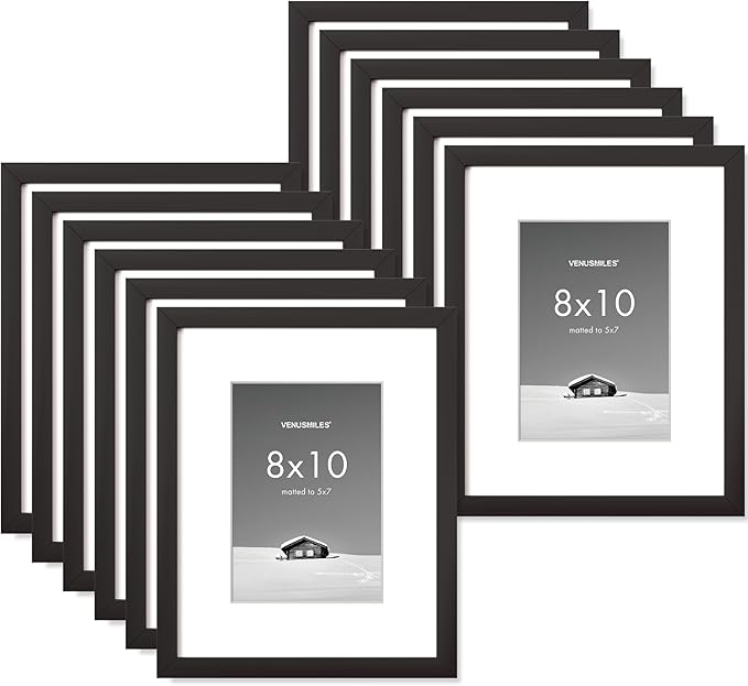 8x10 inch Picture Frame, 8x10 Photo Frames by Venusmiles