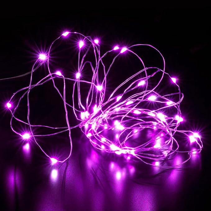 Aogist Led Fairy Lights 3 Modes Battery Operated String Lights Waterproof - Image 3