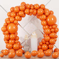 90pack Orange Balloons Different Size 18/12/10/5 Inch Burnt Orange Balloon by Voircoloria