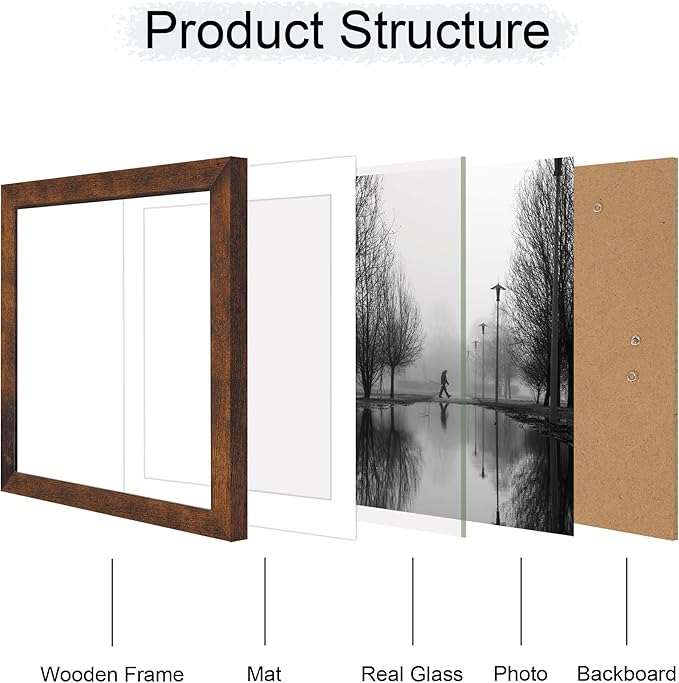 12x12 Picture Frame Set of 4 - Image 3