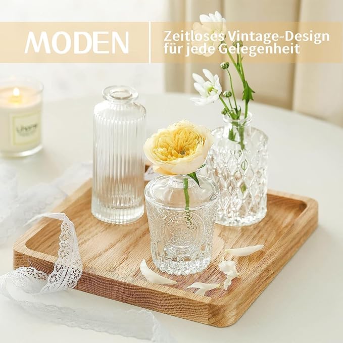 Mini Bud Vases As Wedding Centerpieces - Image 5