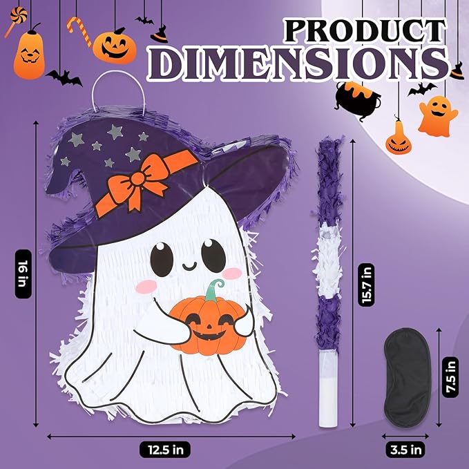 Halloween Ghost Pinatas Bundle - Image 2