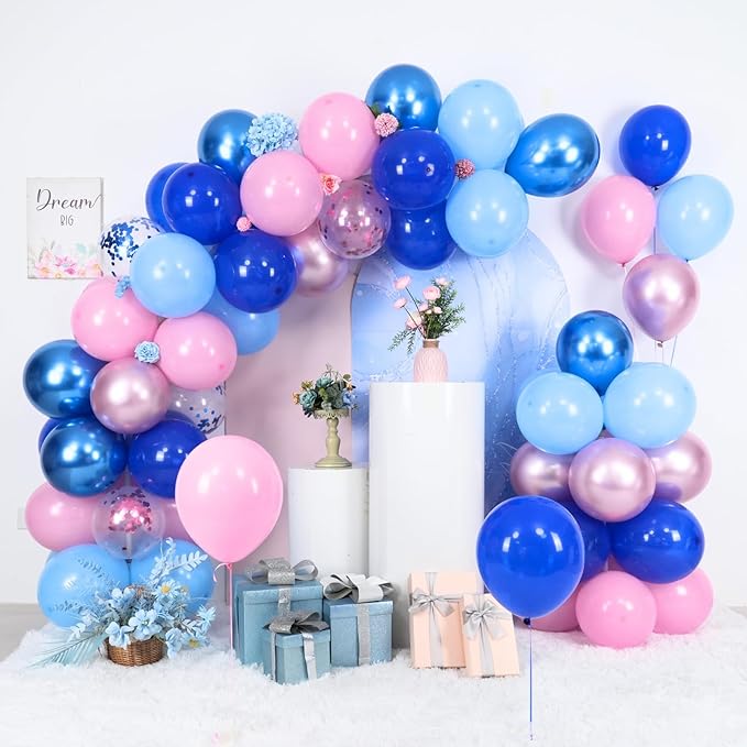 Paready Pink and Blue Balloon Set - Image 2