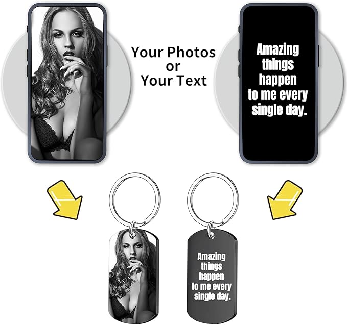 Custom Keychain, Personalized Keychain - Image 2