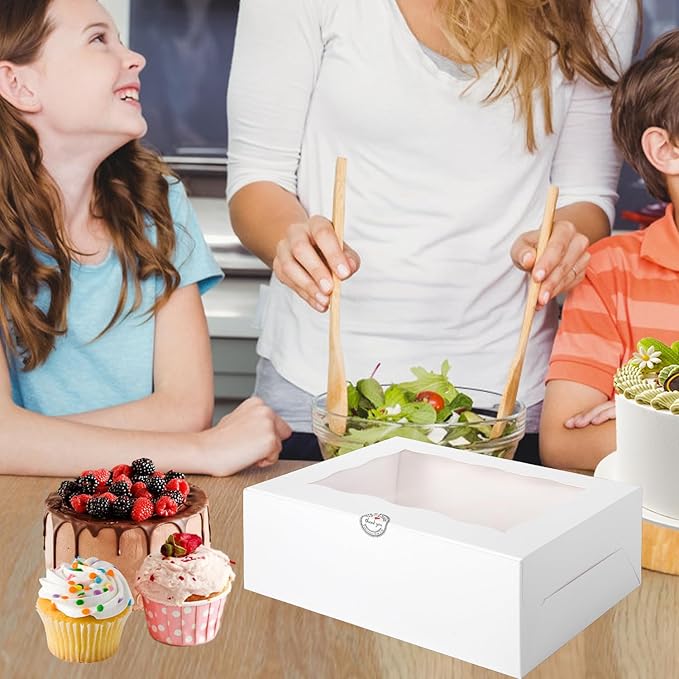 JCD 16 Pcs Cake and Cupcake Combo Bento Boxes - Image 4