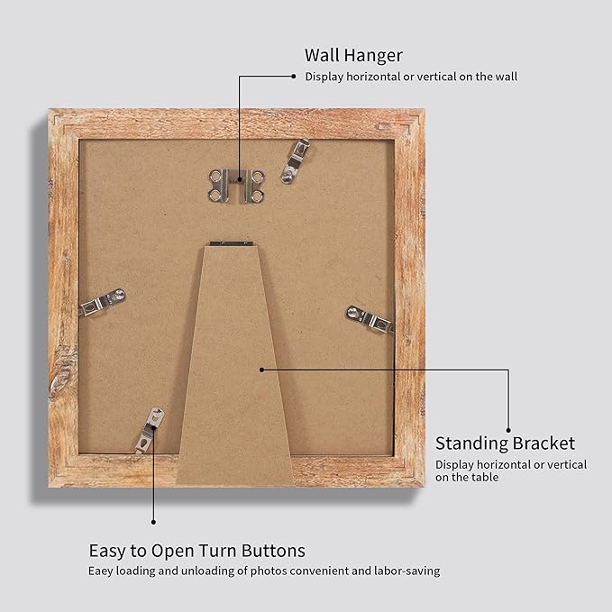8x8 Picture Frame Set of 4 - Image 5