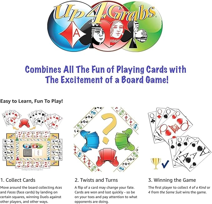 Up 4 Grabs – The Wild Card-Playing Board Game Packed - Image 5