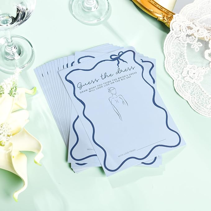 DEEKA 30 PCS Bridal Shower Games Card - Image 3