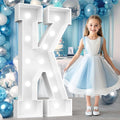 Ledido 4FT Marquee Light Up Letters, Cool White Light Up Letters Large Marquee by Ledido