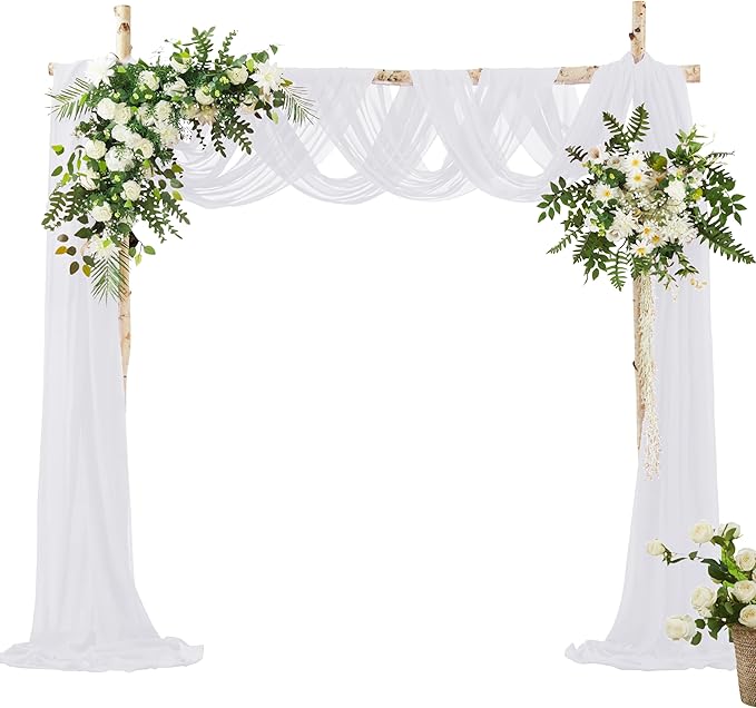 VACVELT Wedding Arch Draping Fabric by VACVELT