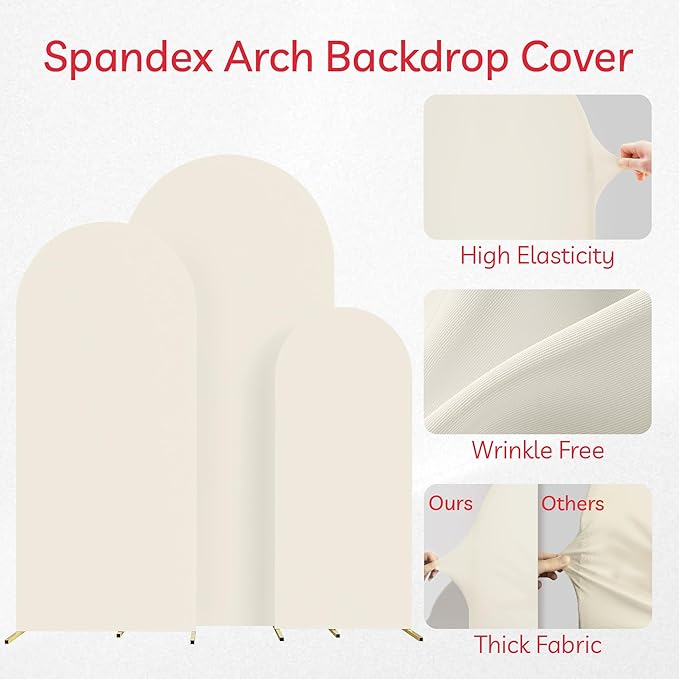Spandex Anti Wrinkle Arch Backdrop Cover - Image 5