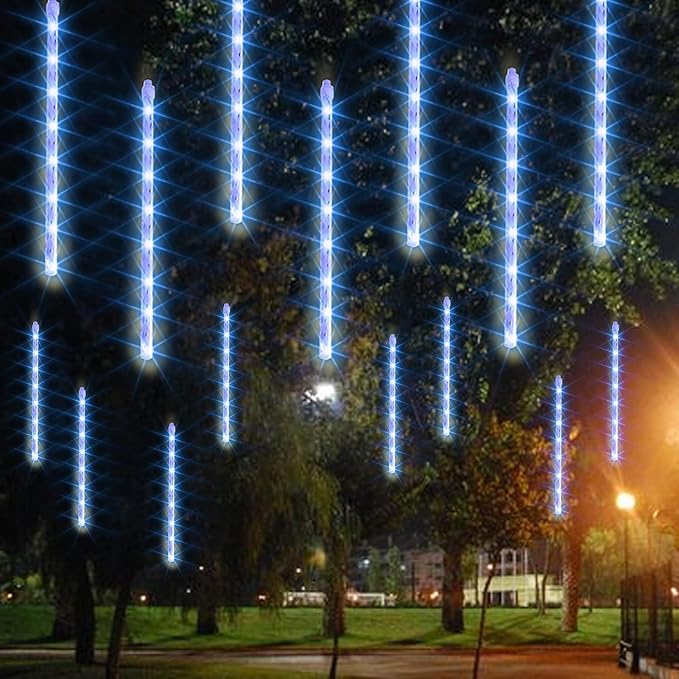 Dazzle Bright 1728 LED Christmas Light, Meteor Shower Rain Lights 11.8 Inch 48 - Image 7