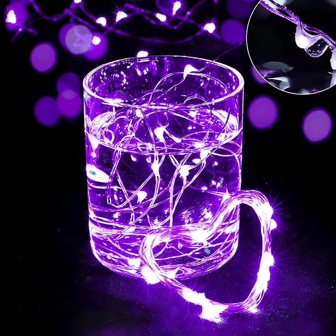 24 Pack LED Fairy Lights Battery Operated 7Ft 20Led Mini String Lights - Image 4