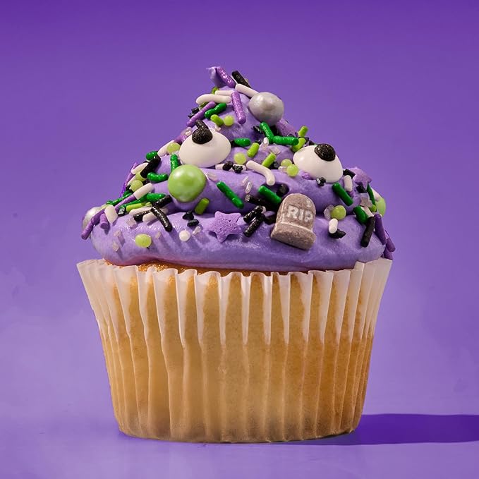 Fancy Sprinkles Limited Edition Halloween Graveyard Shift Purple and Green - Image 3