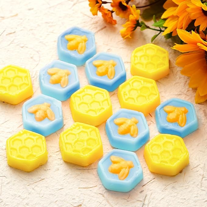 24 Set Baby Shower Favors Bee Party Favors Including Honeycomb Soap - Image 4