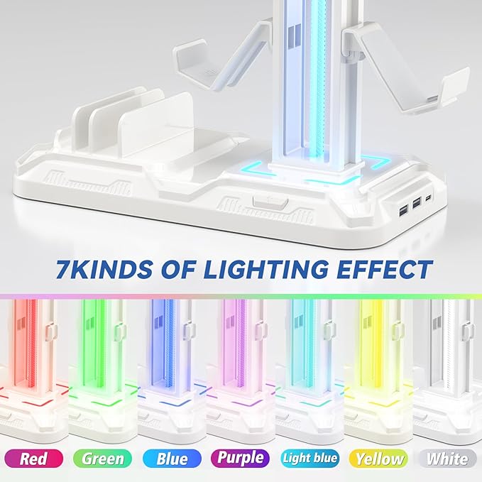 KDD Headset Stand with Charging Station - Image 4