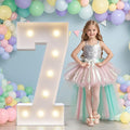 JoyMuse Marquee Numbers 3 Feet Tall, Light Up Numbers by Unknown