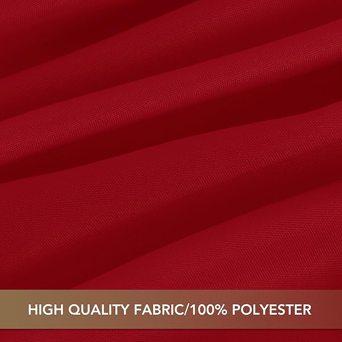 sancua Christmas Red Square Tablecloths 70x70 Inch, 2 Pack - Image 6