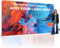 Custom Stand Backdrop with Aluminum Stand, 7.5x13.2ft Commercial Tension Fabric by POKIFURNUS