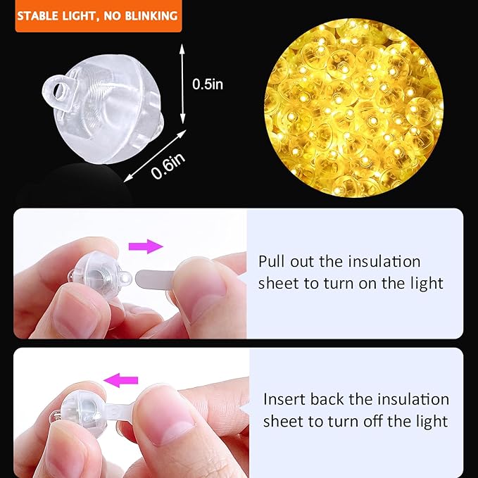 ZGWJ 200PCs Mini Led Lights - Image 3