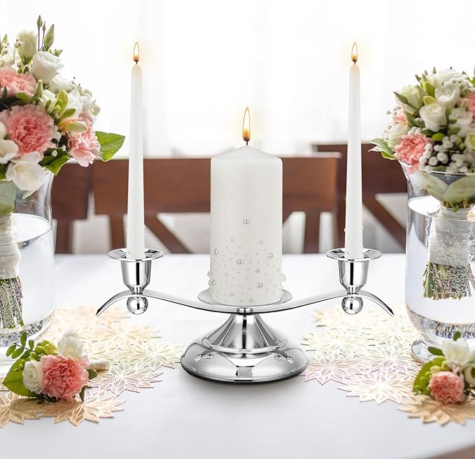 Irenare Unity Candles with Holder - Image 2