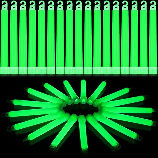 Sotiff 200 Pcs Bright 6 Inch Large Glow Sticks Bulk Emergency Glow in The Dark by Sotiff