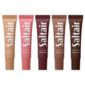 Saltair Hydrating Lip Oil Balm, Essentials Shades 5-Pack. Moisturizing Vegan by Saltair