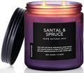 M&SENSE Sweet Spruce Scented Candle, 11.6oz Natural Soy Wax Up to 70 Hours by MSENSE