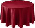 Biscaynebay Textured Fabric Round Christmas Table Cloths 108", Wedding and by Biscaynebay