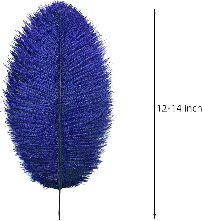 Ballinger Royal Blue Ostrich Feathers - Image 3