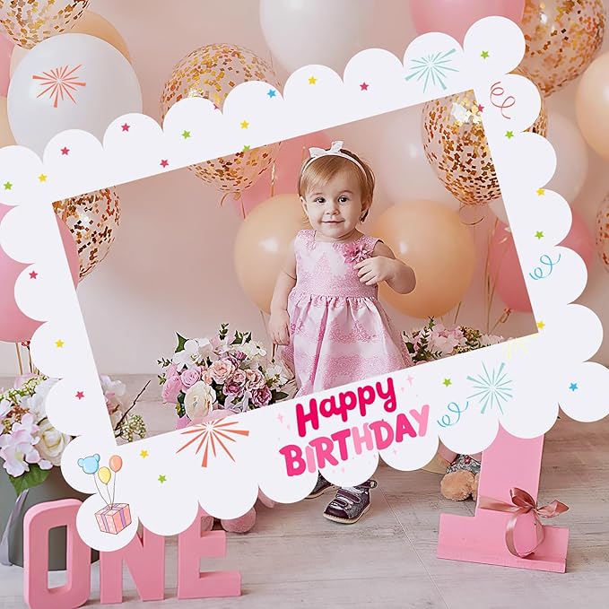32 x 24 Inch Large Blank DIY Photo Booth Props Picture Frame Party Frame DIY - Image 5