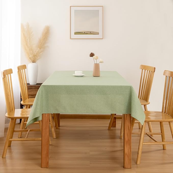 Hiasan Faux Linen Rectangle Tablecloth - Image 7