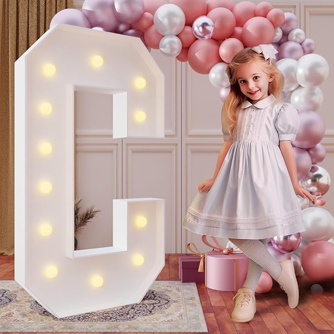 imprsv 4FT Marquee Light Up Letters by Letsmakeitimpressive