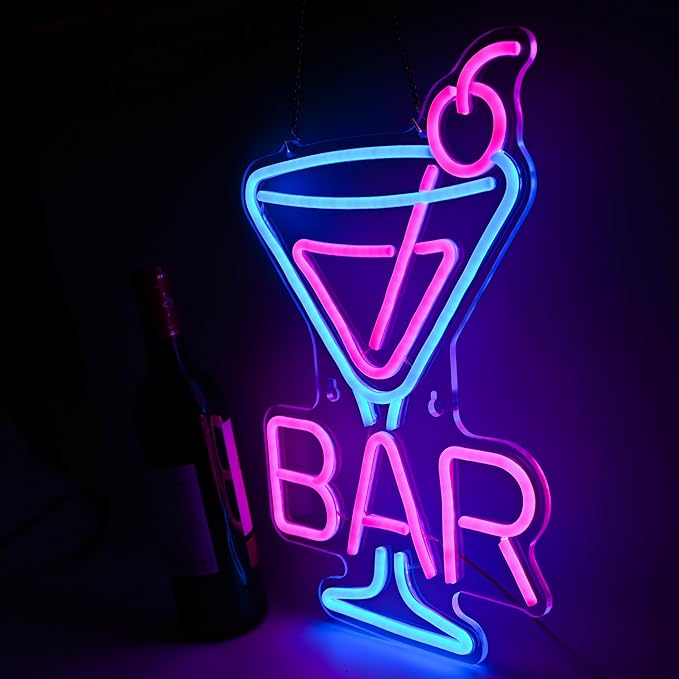 Cocktail Neon Sign - Image 2