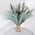 N&T NETING 100Pcs Grey Pampas Grass Decor Natural Dried by NTNIETING
