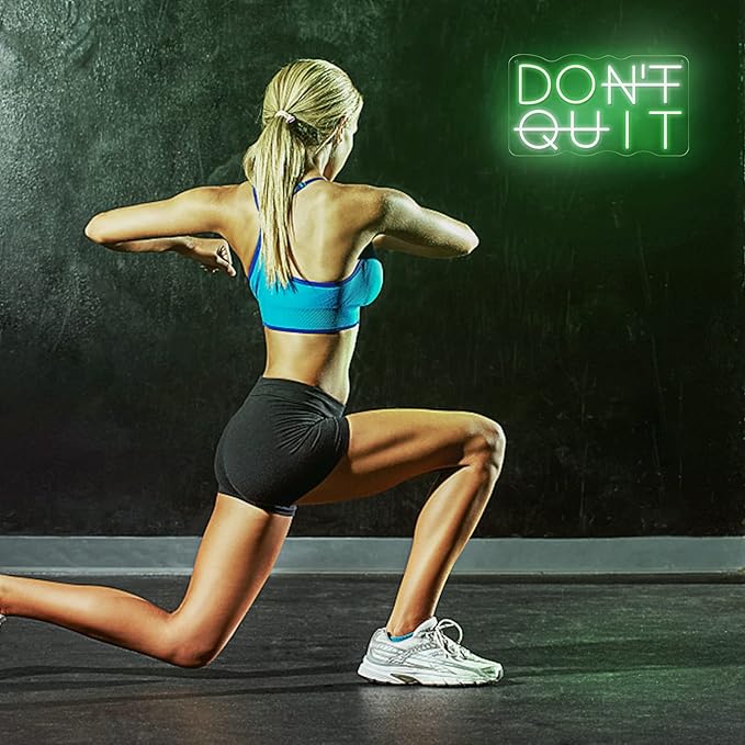 Don't Quit LED Neon Sign for Wall Decor, DO IT Neon Lights Party Decorations - Image 8