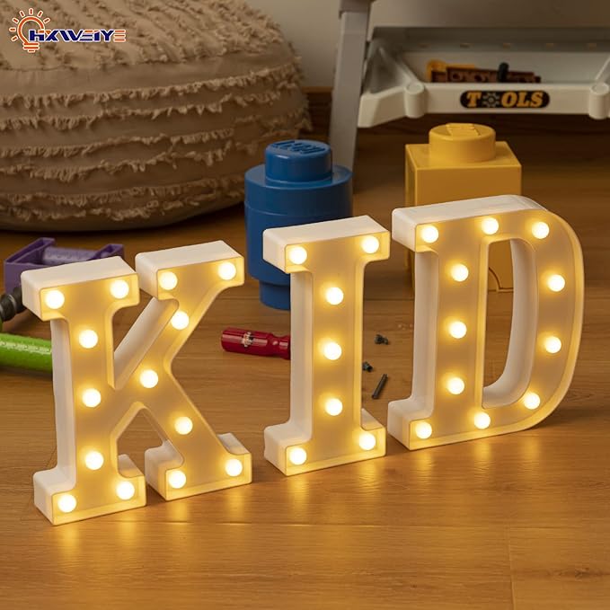 HXWEIYE LED Marquee Lights Sign - Image 5