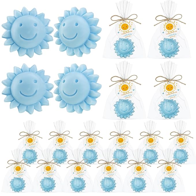 Demissle 20 Pcs Sun Soap Baby Shower Favors by Demissle