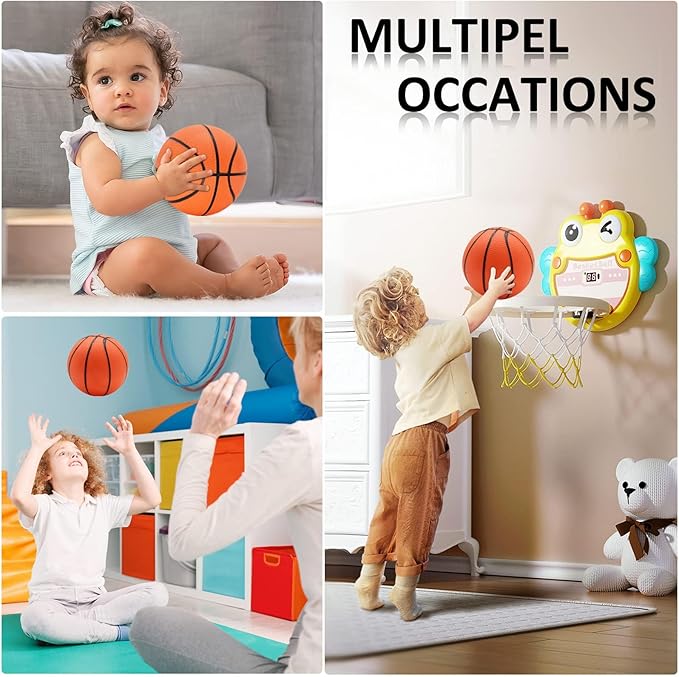 18 Pcs 5" Mini Basketball Set - Image 7