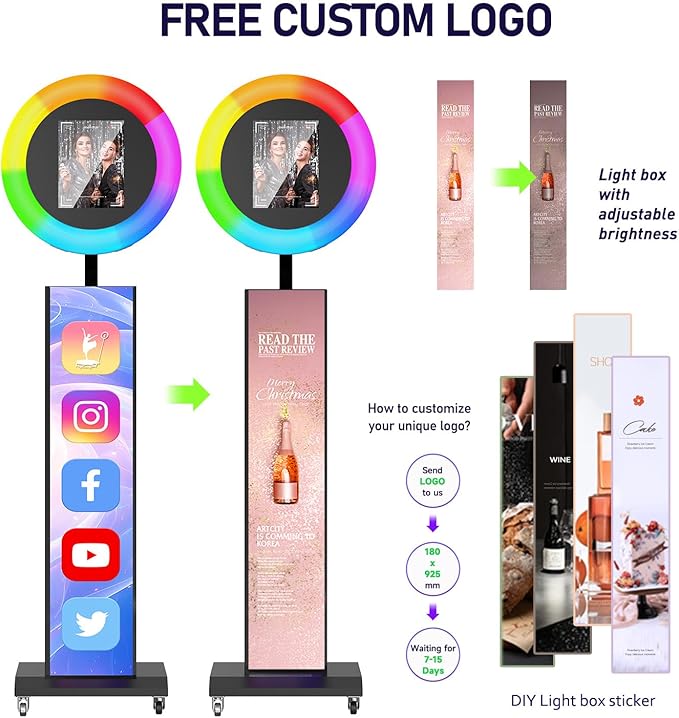 MWE Portable Photo Booth Machine Stand Compatible - Image 6