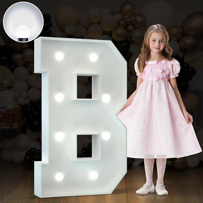 Marquee Letters 3 Feet Tall Large Light Up Letters Baby Shower Decorations by Letsmakeitimpressive