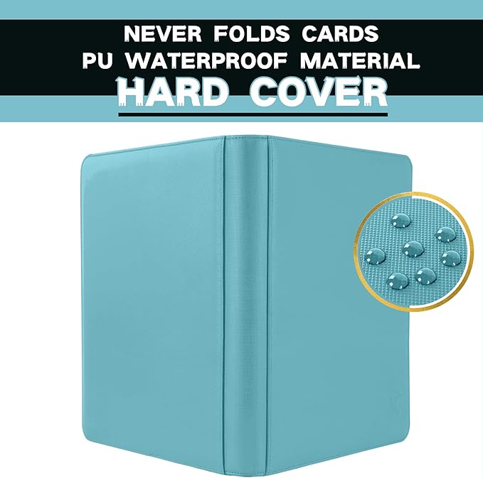1000+ Pockets Trading Card Binder, 16-Pocket Card Ablum Compatible - Image 4