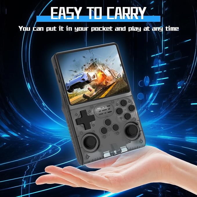 FVBADE R40S PRO Handheld Game Console 3.5 inch IPS Screen Mini Retro Console - Image 6