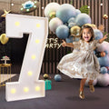 imprsv 3FT Marquee Numbers, Light Up Numbers by Letsmakeitimpressive