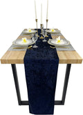 Luxurious Crushed Velvet Table Runner, Wedding Reception Decorations, Soft by EHLDekol